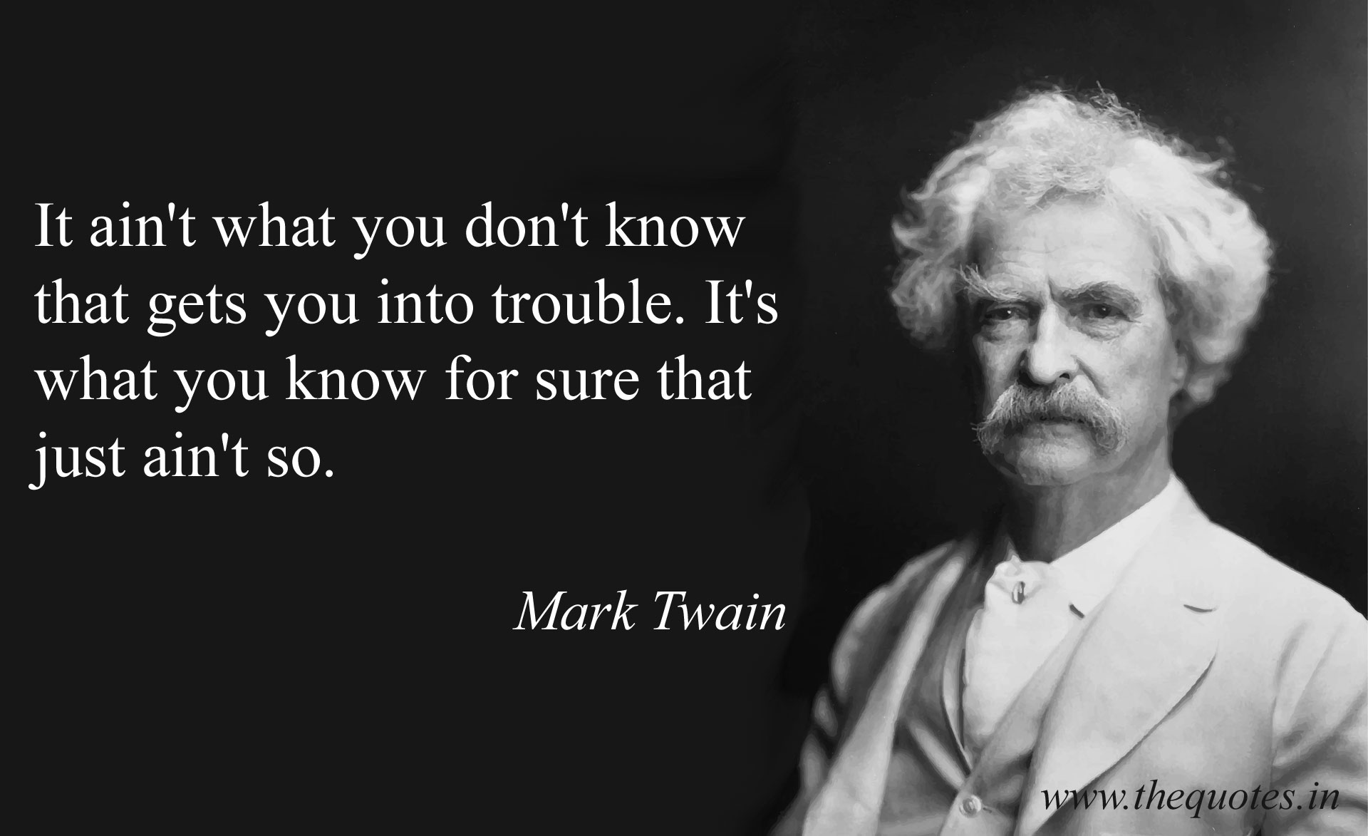 The Big Short Quotes Mark Twain - Gena Pegeen